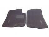 2013 GM Truck SILVERADO / AVALANCHE / TAHOE / SUBURBAN FRONT MOLDED EBONY CARPET FLOOE MATS LH & RH PAIR - GM 17400401 | 17800401