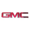 2008 GM Truck FRONT GMC GRILLE EMBLEM RED CHROME GM # 22761795 FITS GMC SIERRA TRUCK | 22761795