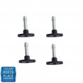 1971 Oldsmobile Full Size HEADLAMP ADJUSTING SCREWS AND MOUNT TAB, THIS IS THE TAB THAT RIVETS TO THE HEADLMAP MOUNTING PANEL - SET OF 4 | GH7678Z