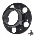 1984 Ford Misc NEW BLACK AFTERMARKET FRONT OPEN 4X4 WHEEL CENTER CAP HUB, 5 7/8