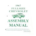 1967 Chevrolet Impala/Caprice/Bel Air FACTORY ASSEMBLY MANUAL | BK1081P