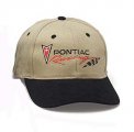 1963 Pontiac GTO/LeMans/Tempest PONTIAC RACING HAT (BLACK & KHAKI) #H105 | BK6302Z