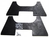 1970 Pontiac GTO/LeMans/Tempest REAR BUMPER SPLASH SHIELDS (GTO) - PR | BP10095G