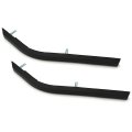 1971 Buick Skylark/GS/Regal/GN FRONT BUMPER GUARD IMPACT STRIP (FACTORY BLACK) GM 1239122  PAIR | BP1249S