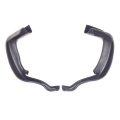 1967 Pontiac Firebird/TransAm FRONT BUMPER TO FENDER RUBBER URETHANE FILLERS FENDER TO BUMPER - BLACK - PAIR | BP1267F