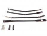 1978 Buick Skylark/GS/Regal/GN BLACK REAR SEAT FRAME BRACE KIT (REGAL) - ATTACHES IN A CRISS-CROSS FASHION TO YOUR REAR SEAT FRAME THROUGH THE TRUNK | BP3001S