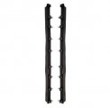1968 Pontiac GTO/LeMans/Tempest FRONT BUMPER TO FENDER RUBBER FILLERS (ATTACHES TO THE FRONT OF THE FENDER & FILLS THE GAP BETWEEN THE FENDER & THE BUMPER FOR CARS WITH CHROME BUMPER) - PR | BP5287G