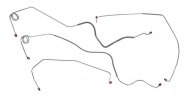 1979 GM Truck 4WD POWER DISC FRONT BRAKE LINE KITS 4 PCS - TKT8004 (FITS C10/C20) | BR1310K