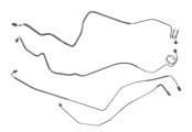 1992 GM Truck STAINLESS STEEL 2.5L 2WD DISC COMPLETE FRONT BRAKE LINE KIT 10 PCS - TBS9202SS (FITS SONOMA) | BR1349K