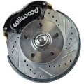 1969 Pontiac Grand Prix 69-UP WILWOOD DISC BRAKE WHEEL KIT WITH STOCK HEIGHT SPINDLES AND DUAL PISTON BLACK CALIPERS (69-72 GRAND PRIX / 72-74 VENTURA) - AFXWK32S | BR5113Z