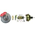 1969 Pontiac Grand Prix 69-UP WILWOOD FRONT POWER DISC CONVERSION WITH DROP SPINDLES AND DUAL PISTON RED CALIPERS (69-72 GRAND PRIX / 72-74 VENTURA) - AFXDC32DZ | BR5117Z