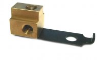 1964 Pontiac GTO/LeMans/Tempest BRAKE BRASS DISTRIBUTION TEE BLOCK (THIS IS THE BRAKE LINE DISTRIBUTION BLOCK THAT FEEDS THE ENTIRE SYSTEM - MOUNTS ON FRAME) | BR5335Z