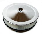 1968 Chevrolet Nova/Chevy II AIR CLEANER OPEN ELEMENT- 350, 360 &375 HP BIG BLOCK INCLUDES AIR CLEANER & FACTORY CHROME LID | CB1583C