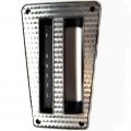 1981 Pontiac Firebird/TransAm AUTO CONSOLE SHIFT PLATE IN SILVER WITH CHROME EDGING (ENGINE TURNED FINISH WITH SHIFT INDICATORS GM PART # 480730) | CP10493F