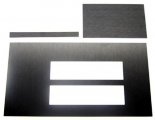 1985 Buick Skylark/GS/Regal/GN VINYL CONSOLE APPLIQUE KIT - 3 PIECES (FITS GRAND NATIONAL/TURBO REGAL/GNX) | CP12522S