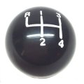 1982 Buick Skylark/GS/Regal/GN SHIFT BALL MANUAL BLACK WITH 4-SPEED SHIFT PATTERN 5/16