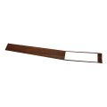 1972 Oldsmobile Cutlass/442/F85 AUTOMATIC CONSOLE OVERLAY WITH METAL BACKING | CP1610T