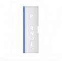 1966 Pontiac GTO/LeMans/Tempest CONSOLE INDICATOR 2-SPEED LENS (PRNDL) | CP1627G