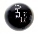 1975 Pontiac GTO/LeMans/Tempest DUALGATE HURST AUTO SHIFT BALL WITH RARE PATTERN! WE NOW HAVE THE SIXTIES AND SEVENTIES HURST ORIGINAL DUALGATE SHIFTER BALL WITH DUALGATE PATTERN - THESE CAME WITH DUALGATE SHIFTERS AND IT SHOWS YOU HOW TO USE THE DUALGATE OPTION | CP21813Z