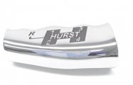 1960 Buick Full Size & Riviera HURST T-HANDLE MANUAL POLISHED CHROME FINISH WITH 4 SPEED PATTERN WITH HURST LOGO 38 GM # 988605 | CP5243Z