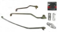 1969 Buick Skylark/GS/Regal/GN HURST SHIFTER ROD & TAB SET (3 RODS, 3 PIECE TAB SET, METAL BUSHINGS & CLIP KIT) | CP9066Z