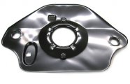 1969 Pontiac Firebird/TransAm LOWER STEEL CARB PAN RAM AIR IV E-COATED DIE STAMPED STEEL WITH DUAL HEAT PICK-UP FROM EXHAUST MANIFOLD | CW10345F
