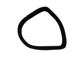 1968 Pontiac GTO/LeMans/Tempest HOOD FOAM SEAL - UPPER | CW1793G