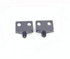 1972 Chevrolet Chevelle/Malibu FLAPPER DOOR BRACKETS FOR COWL INDUCTION HOOD - PR | CW1845V