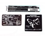 1993 GM Truck (GMC TYPHOON / SYCLONE) DECAL KIT INCLUDING; ACCESSORY DRIVE BELT ROUTING DECAL, EMISSION HOSE DECAL, & EMISSION DECAL | DC1237K