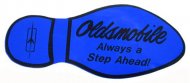 1982 Oldsmobile Cutlass/442/F85 VINTAGE SALES DECALS FOR OLDSMOBILE DEALERSHIP FLOOR (BLUE) - EA | DC12617T