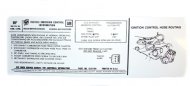 1971 Buick Skylark/GS/Regal/GN BUICK 350-4V AT EMISSION DEC (DB0281) | DC1738S