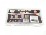 1954 Buick Full Size & Riviera ORIGINAL GLASS FUSE SET IN RE-SEALABLE PLASTIC CASE - 60 PIECE SET (CONTAINS 6 SIZES: 5A/10A/15A/20A/25A/30A - 10 PIECES OF EACH SIZE) | EL1010Z