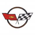 1982 Chevrolet Corvette COLLECTORS EDITION FUEL DOOR EMBLEM, EACH | EM10022O