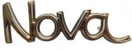 1973 Chevrolet Nova/Chevy II FRONT FENDER EMBLEM (CHROME METAL WITH 2 STUDS ON BACK) 