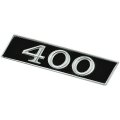 1967 Buick Skylark/GS/Regal/GN QUARTER PANEL EMBLEM ('400') - EA | EM1964S