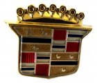 1982 Cadillac Cars CREST EMBLEM GOLD NEW GM NOS - GM # 25646386 | EM52720D