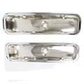 1969 Pontiac Full Size VALVE COVERS CHROME WITHOUT DRIPPERS - PR | EN4982G