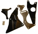1970 Chevrolet Monte Carlo A/C BIG BLOCK BRACKET SET COMPLETE 6 PC (1ST DESIGN) | EN5402Z