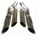 1967 Pontiac Firebird/TransAm EXHAUST SPLITTER TIPS STAINLESS (2