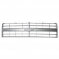 1987 GM Truck FRONT GRILLE OE STYLE W/ EMBLEM MOUNT - ARGENT GRAY SINGLE HEADLIGHT | GH10028K