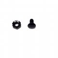 1963 Chevrolet Nova/Chevy II GRILL HARDWARE MOUNTING BRACKET BLACK -EA | GH1004N