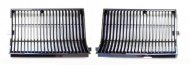 1986 Oldsmobile Cutlass/442/F85 442 GRILLE SET (CHROME/BLACK)  -  PAIR | GH12789T