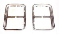 1976 Chevrolet Monte Carlo NEW CHROME HEADLAMP BEZELS - PAIR OEM GM #'S 371167 & 371168 | GH1850M