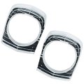 1967 Chevrolet Nova/Chevy II HEADLAMP BEZEL - PAIR - REPRODUCTION | GH2214N