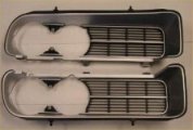 1968 Pontiac Firebird/TransAm FIREBIRD STANDARD GRILLES (DARK ARGENT) - PR | GH2599F