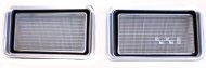 1972 Oldsmobile Cutlass/442/F85 GRILLE ALL 442'S (SILVER & BLACK - INCLUDES MOLDINGS) - PR | GH2716T