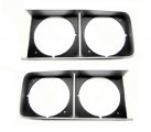 1969 Oldsmobile Cutlass/442/F85 HEADLAMP BEZELS (NEW PLASTIC) - PR | GH2731T