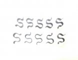 1969 Cadillac Cars 5/16'' X 1/4'' SPRING CLIP - SET OF 10 (SILVER STEEL) | HB96569Z