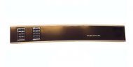 1986 Chevrolet Monte Carlo NEW PASSENGER DASH BEZEL WITHOUT A/C - DARK SADDLE | IN0008C