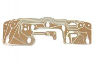 1971 Ford Misc DASH RALLY GAUGE CLUSTER PRINTED CIRCUIT BOARD WITH FACTORY WARNING LIGHTS (D1TZ-B) | IN1003K